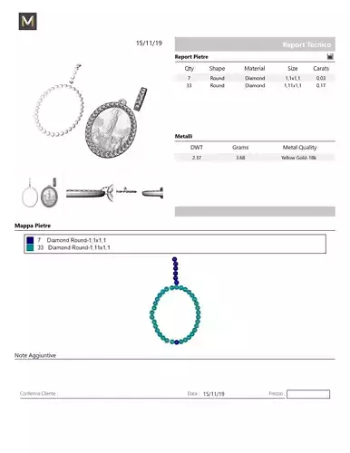 pendant madonna of fatima