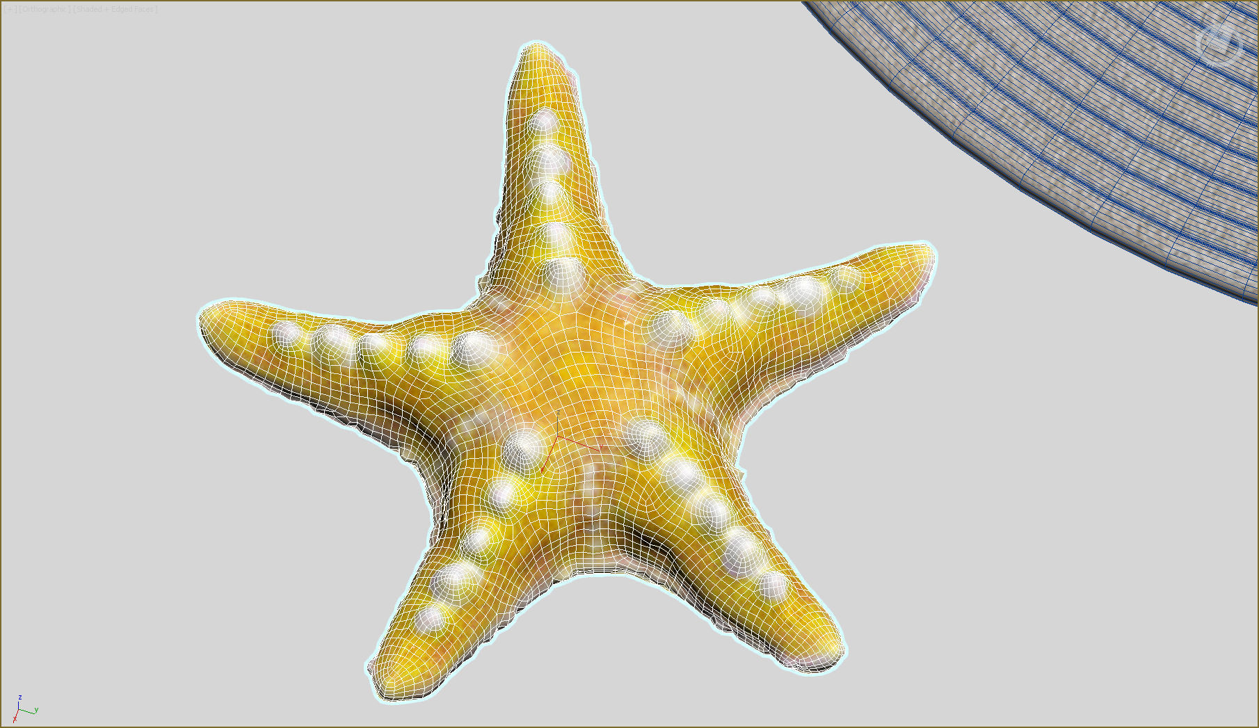 Dedon Set lamp made of woven baskets 3D model_18