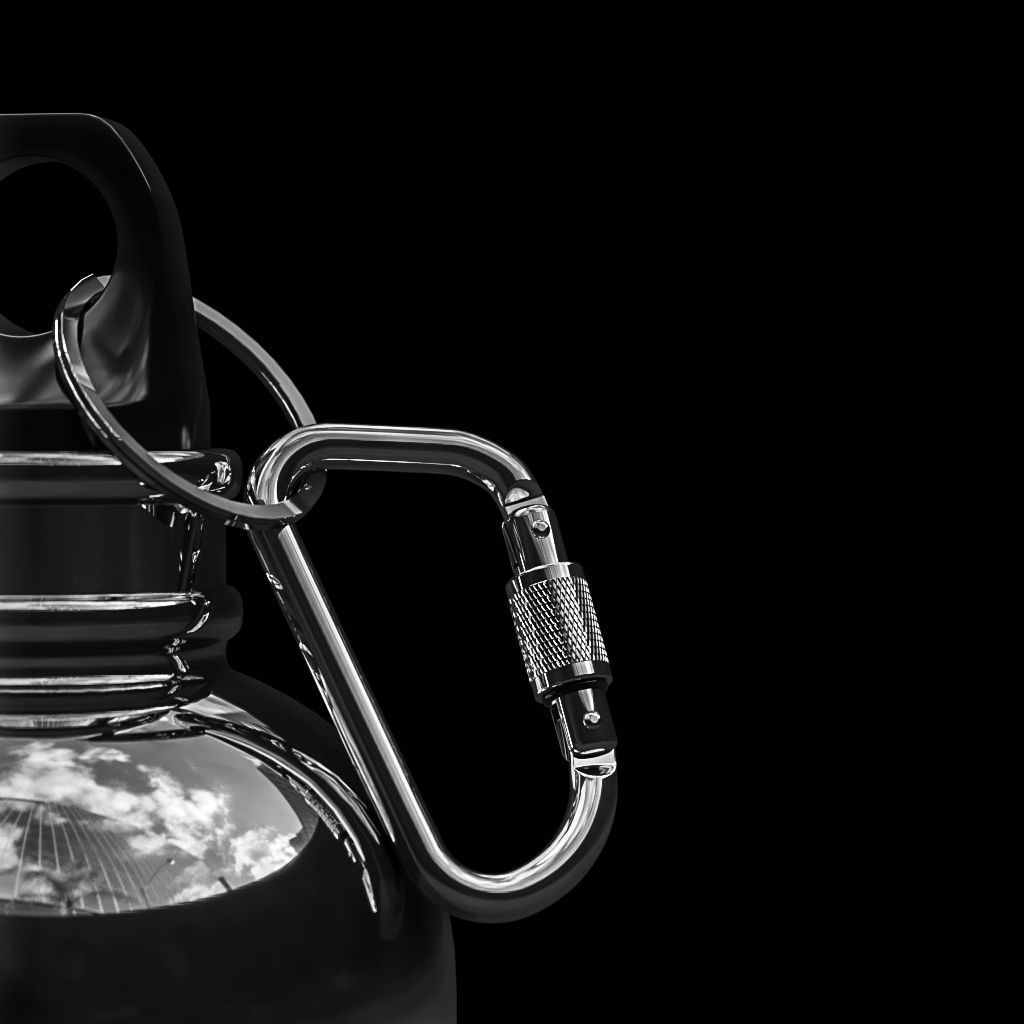 Dedon Set lamp made of woven baskets 3D model_12