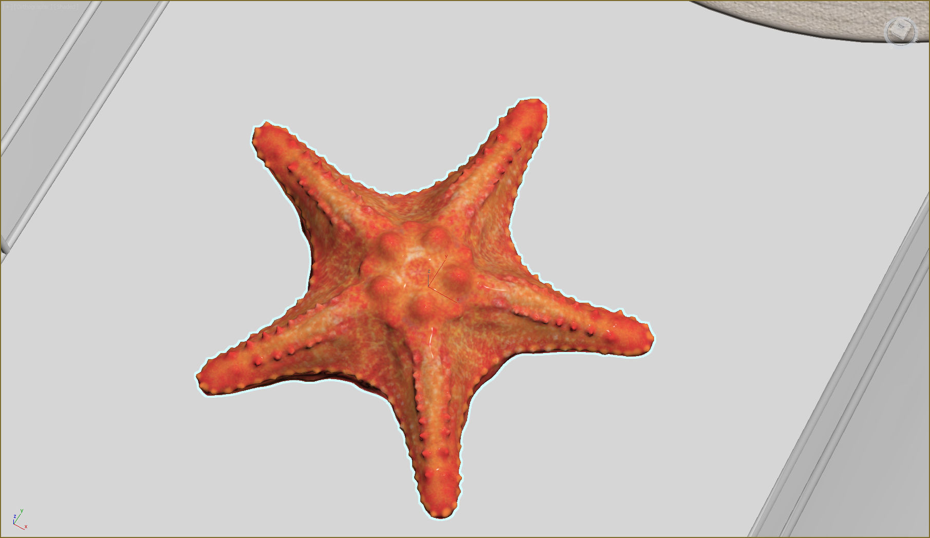 Dedon Set lamp made of woven baskets 3D model_23