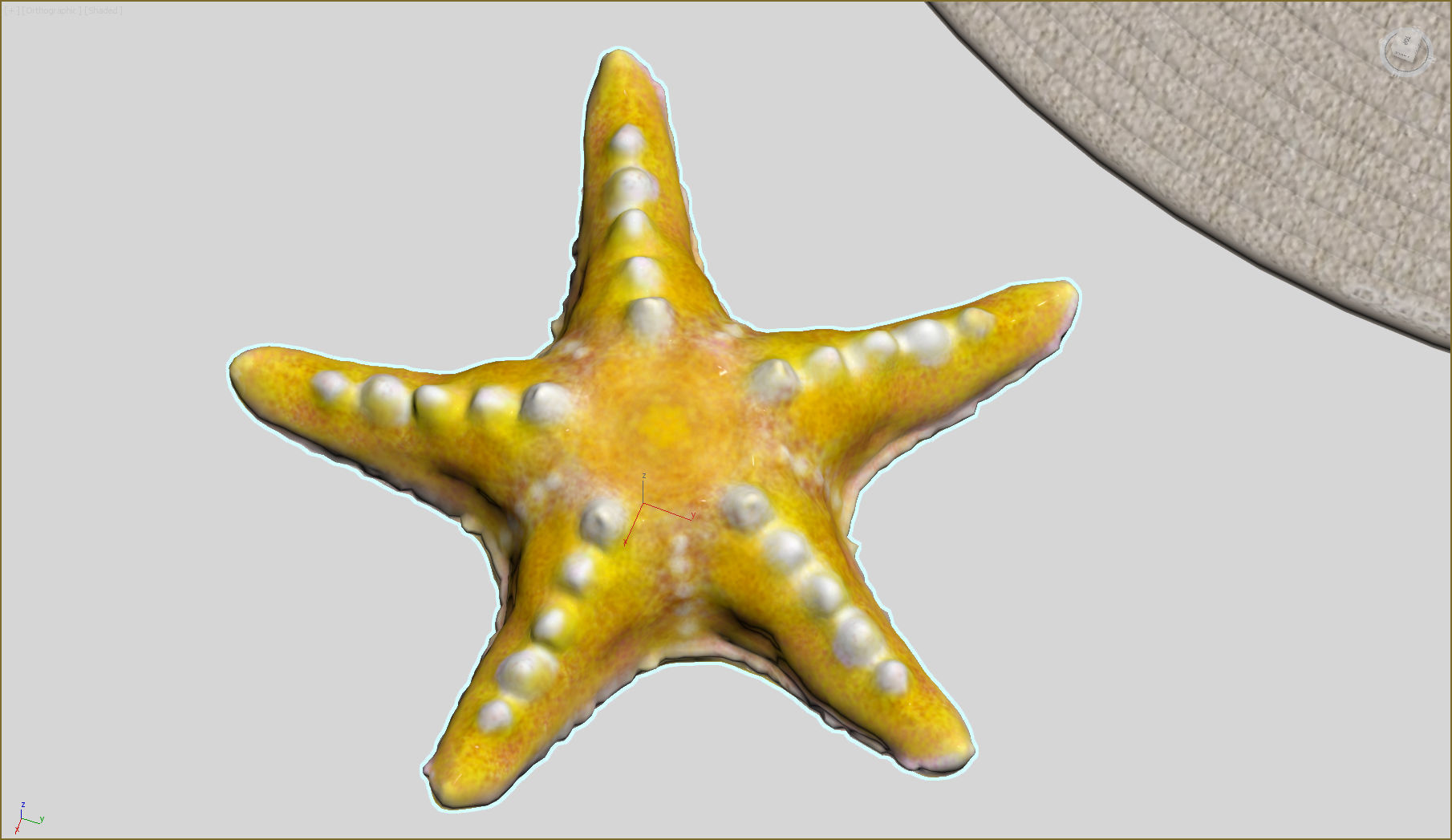 Dedon Set lamp made of woven baskets 3D model_19