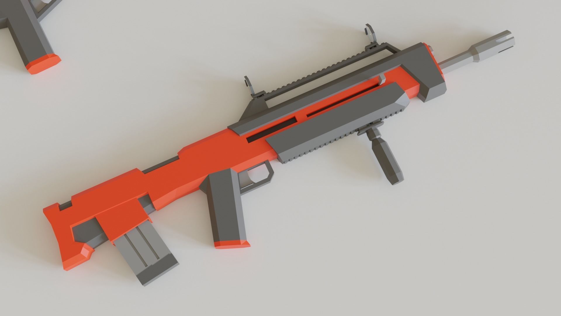 Game ready Guns asset pack Low-poly 3D model_13