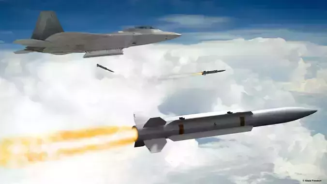 Peregrine Missile 3D model