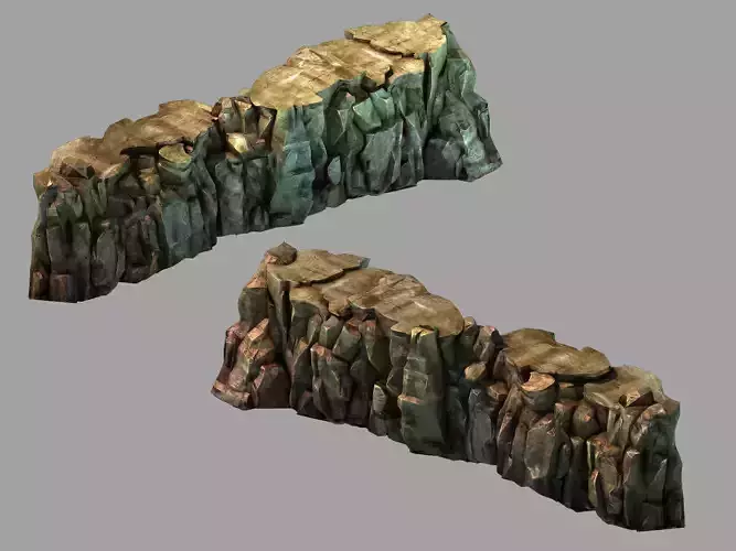 Stone Black Light Cave - Mountain 02