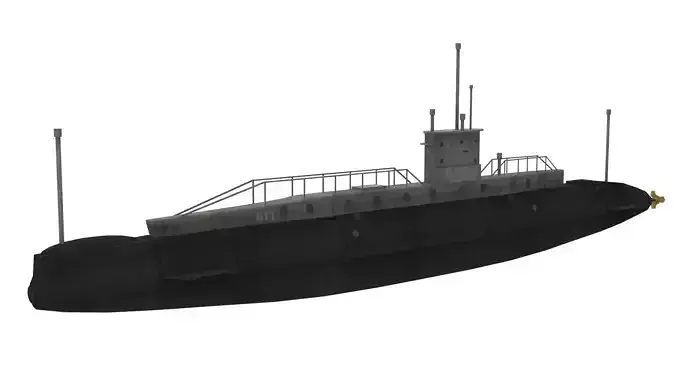 B11 Submarine 3D Model