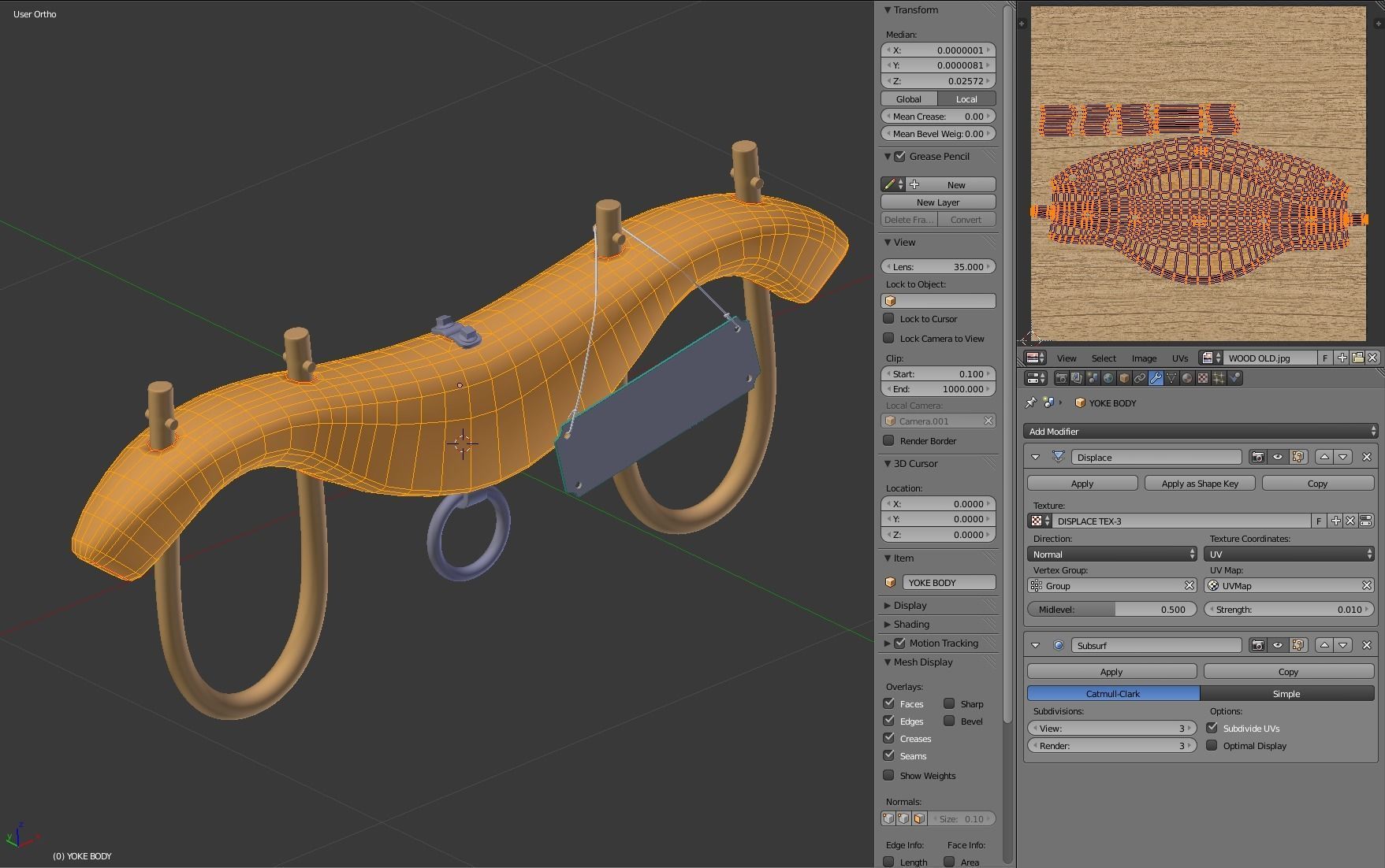 Old Yoke 3D model_16