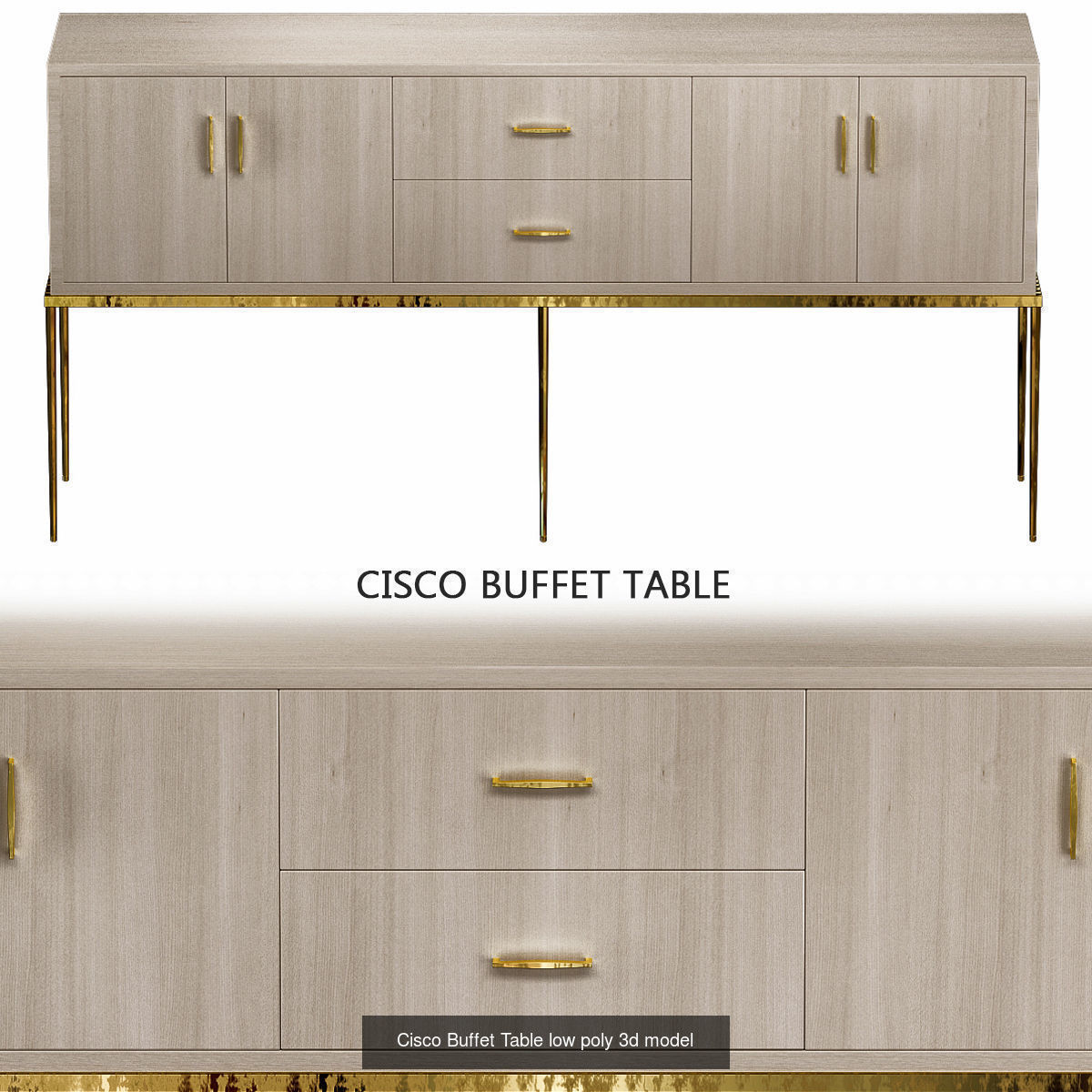 Cheast of Drawers 3d model collection _5