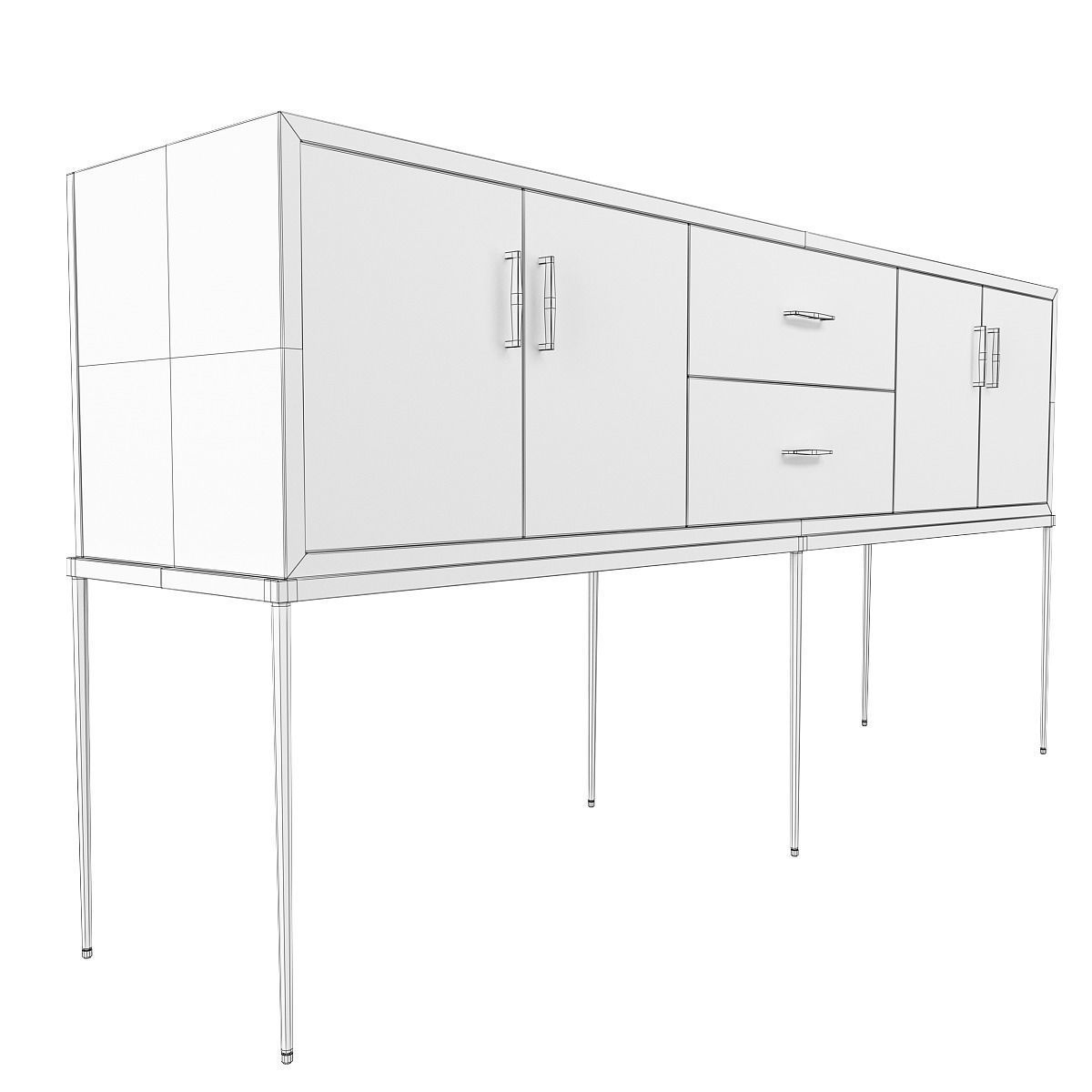 Cheast of Drawers 3d model collection _13