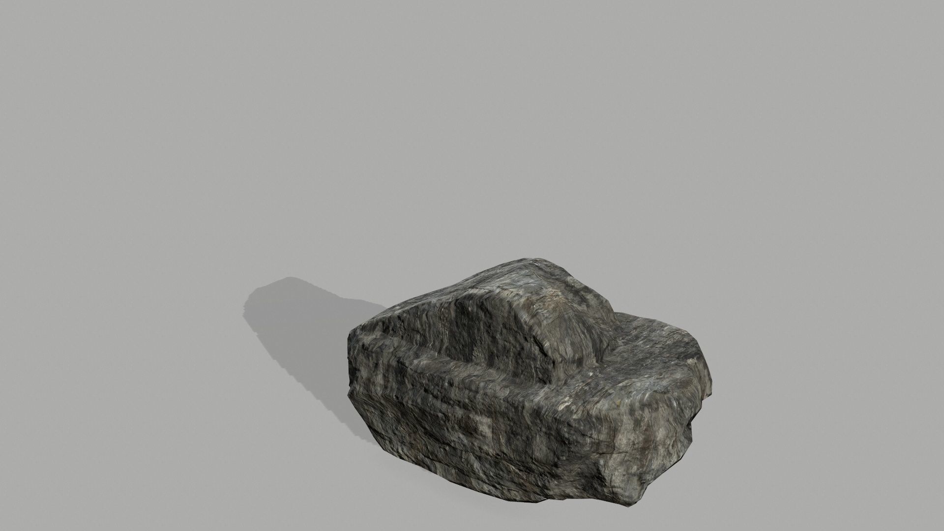 Rock set Low-poly 3D model_15