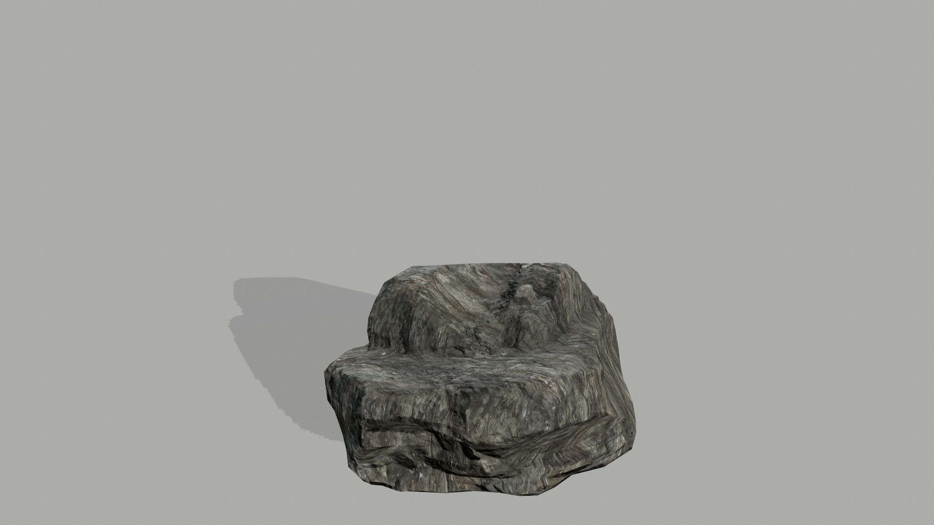 Rock set Low-poly 3D model_14