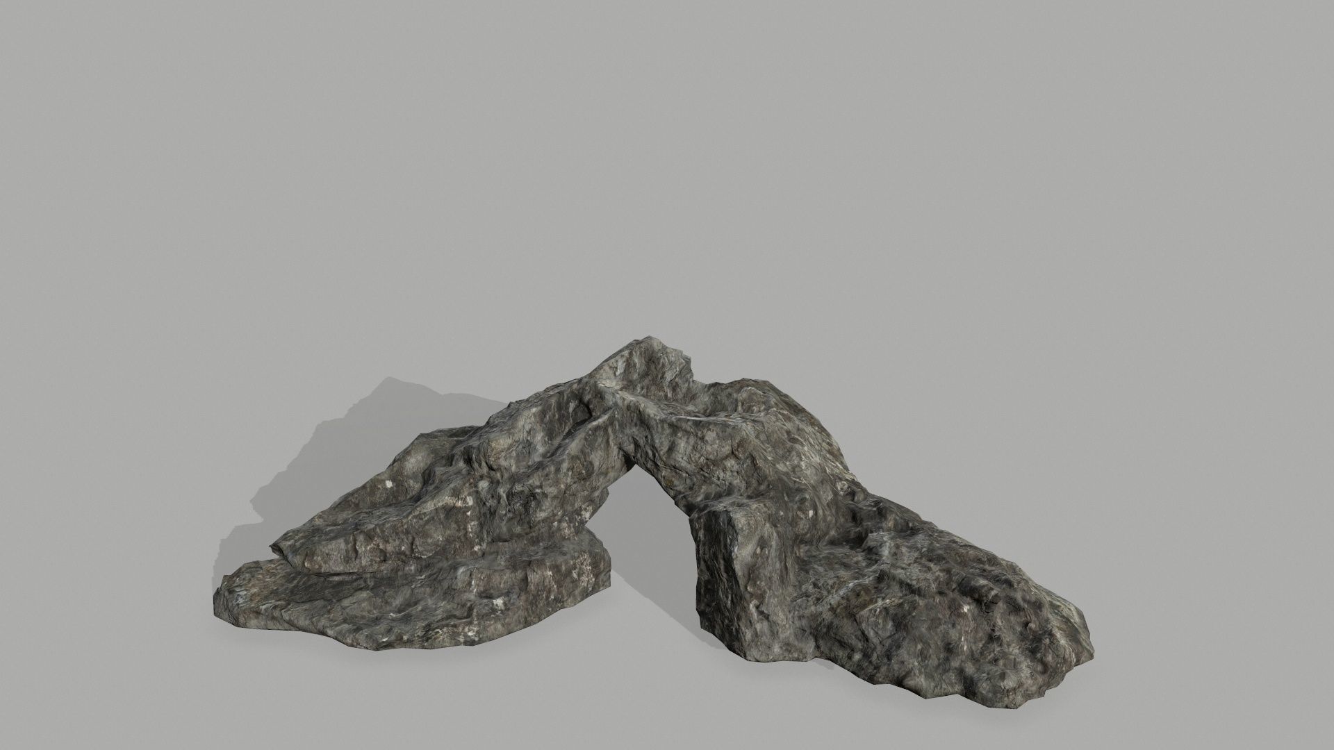 Rock set Low-poly 3D model_7