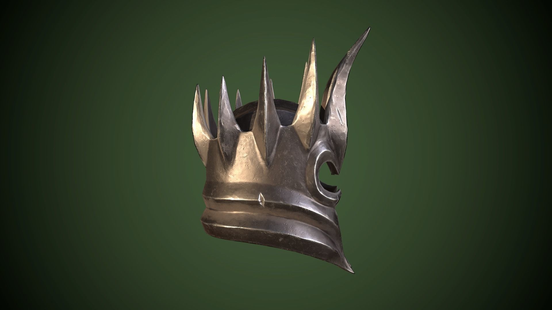 Assassin Blade 04 Low-poly 3D model_28