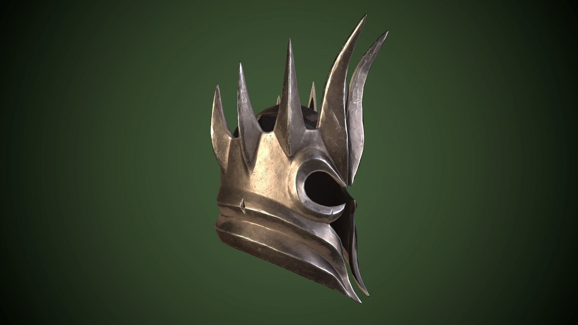 Assassin Blade 04 Low-poly 3D model_29