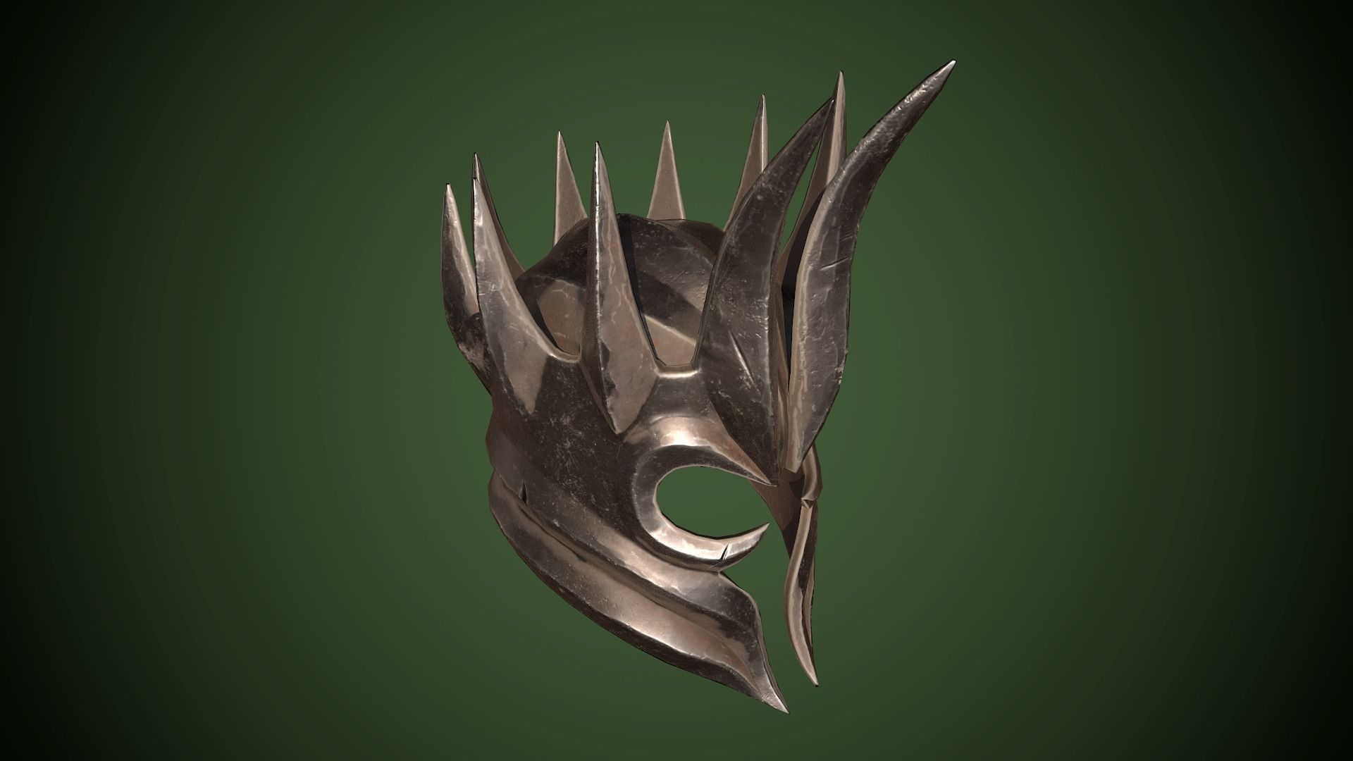 Assassin Blade 04 Low-poly 3D model_33