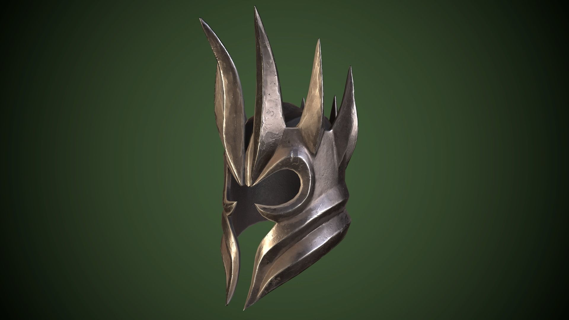 Assassin Blade 04 Low-poly 3D model_19