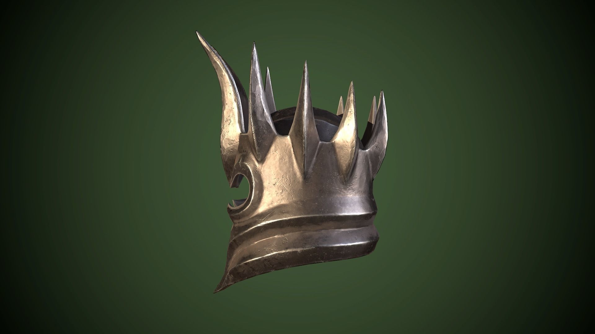 Assassin Blade 04 Low-poly 3D model_22