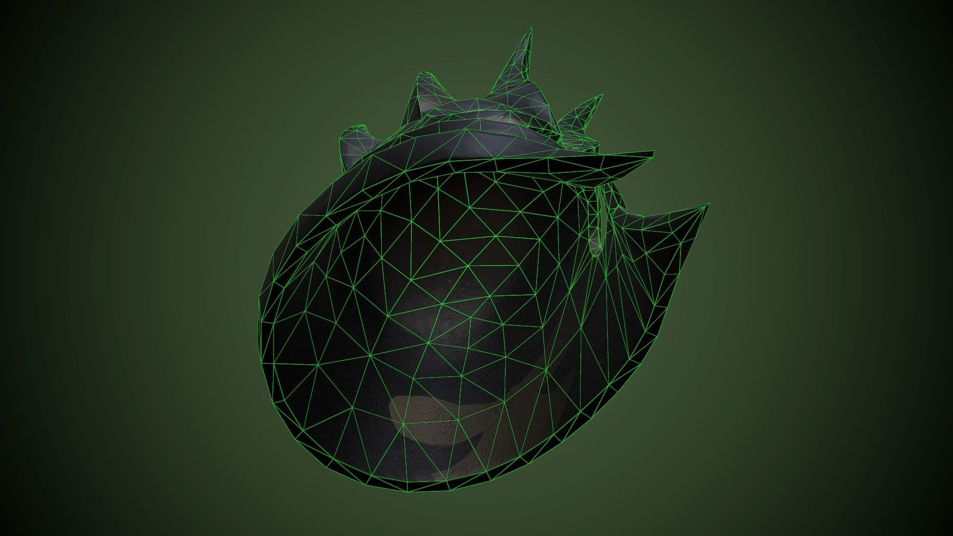 Assassin Blade 04 Low-poly 3D model_16