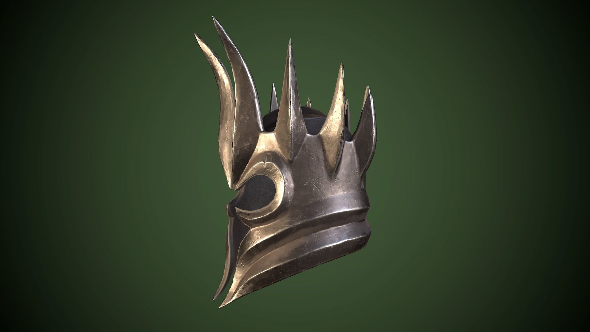 Assassin Blade 04 Low-poly 3D model_20