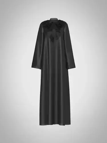 Abaya Middle Eastern Traditional Clothing Arabic Costume Clo3d 3D model