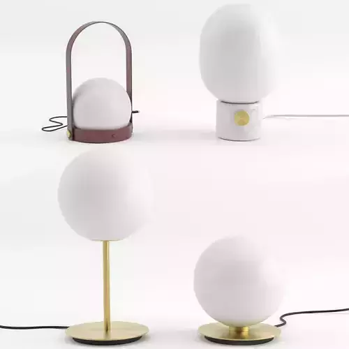 Table Lamps by MENU 3D model