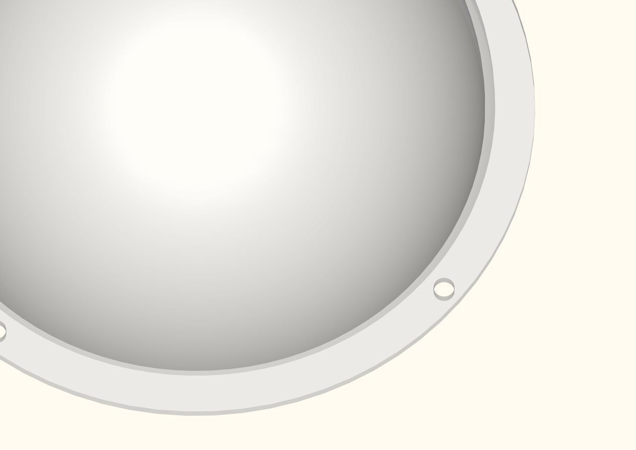 Camera dome 3D model_6