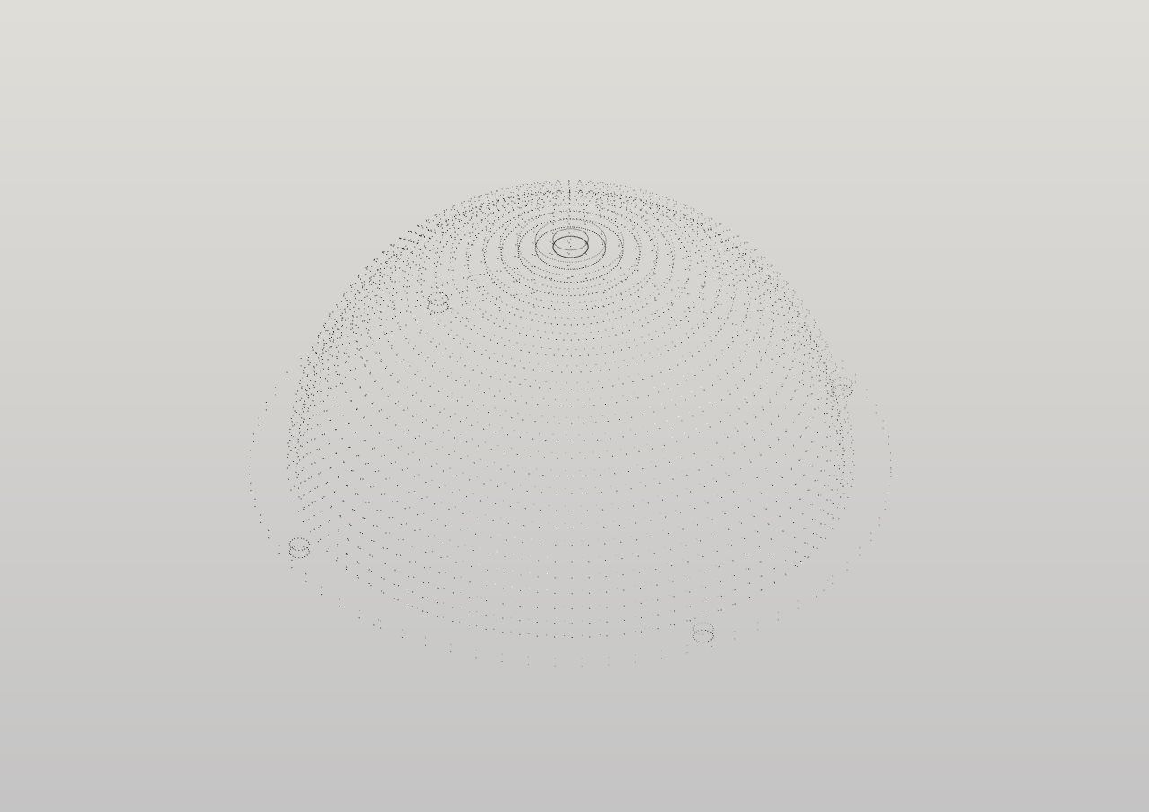 Camera dome 3D model_4