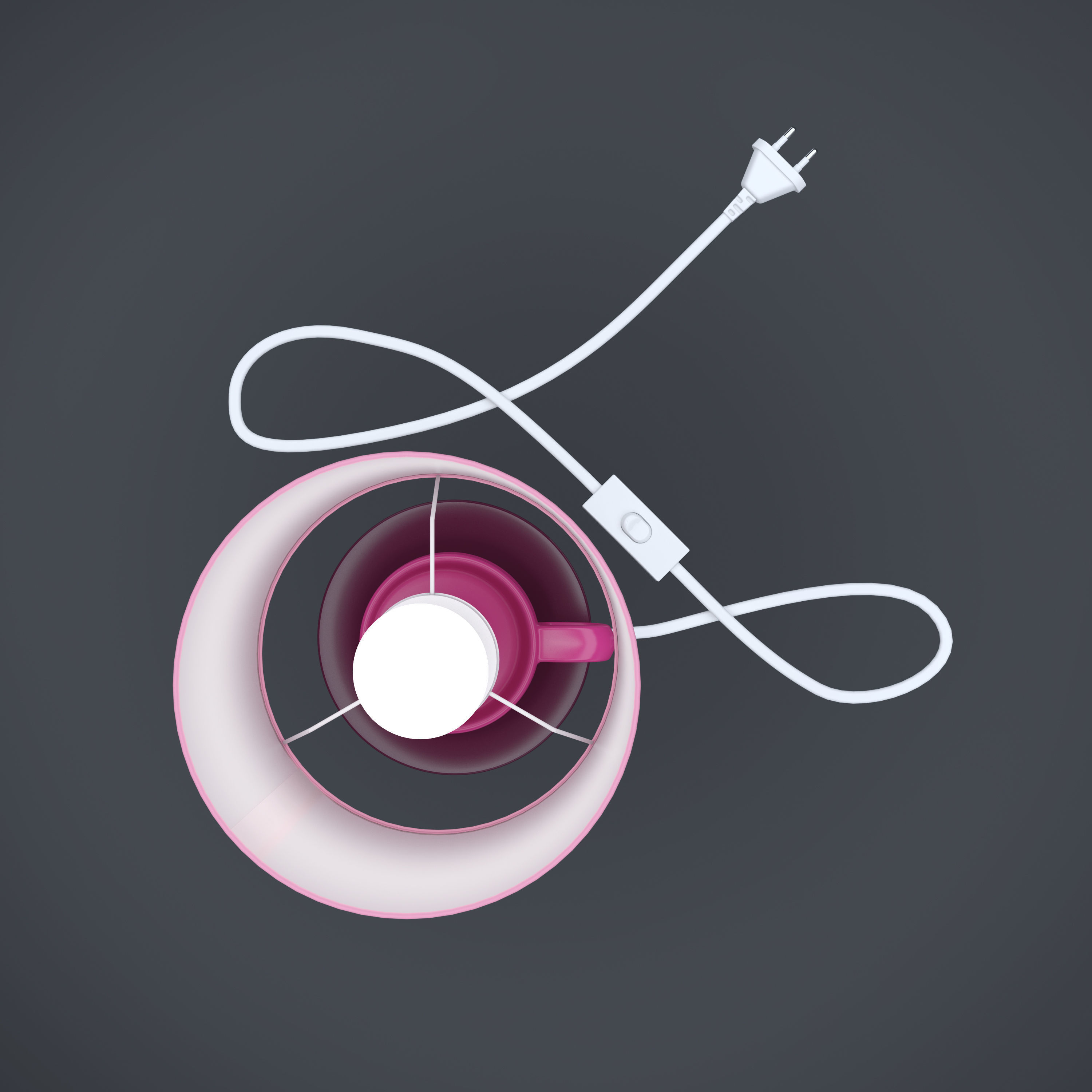 Lamp CYNKA - Candellux Lighting - 3D model 3D model_11