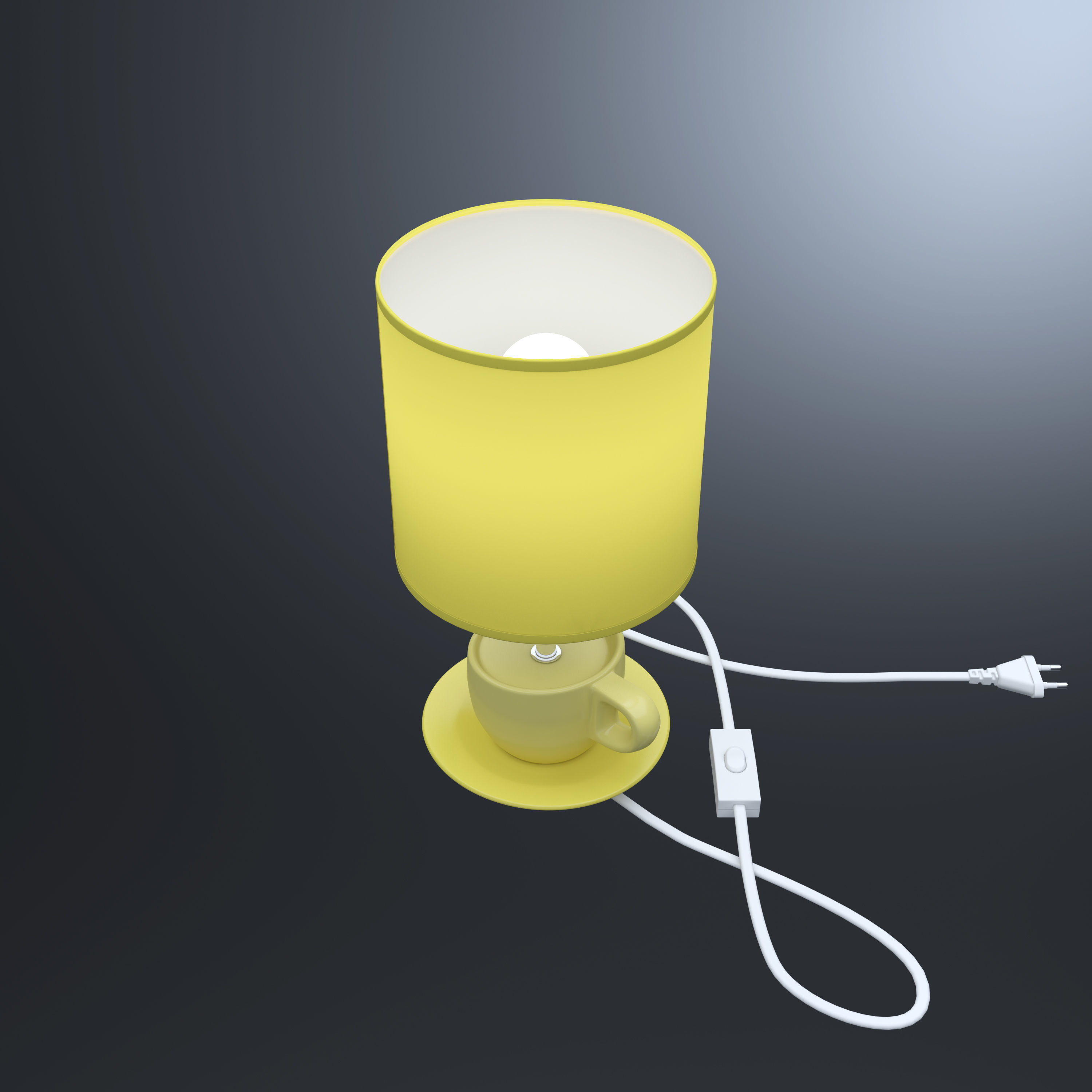 Lamp CYNKA - Candellux Lighting - 3D model 3D model_4