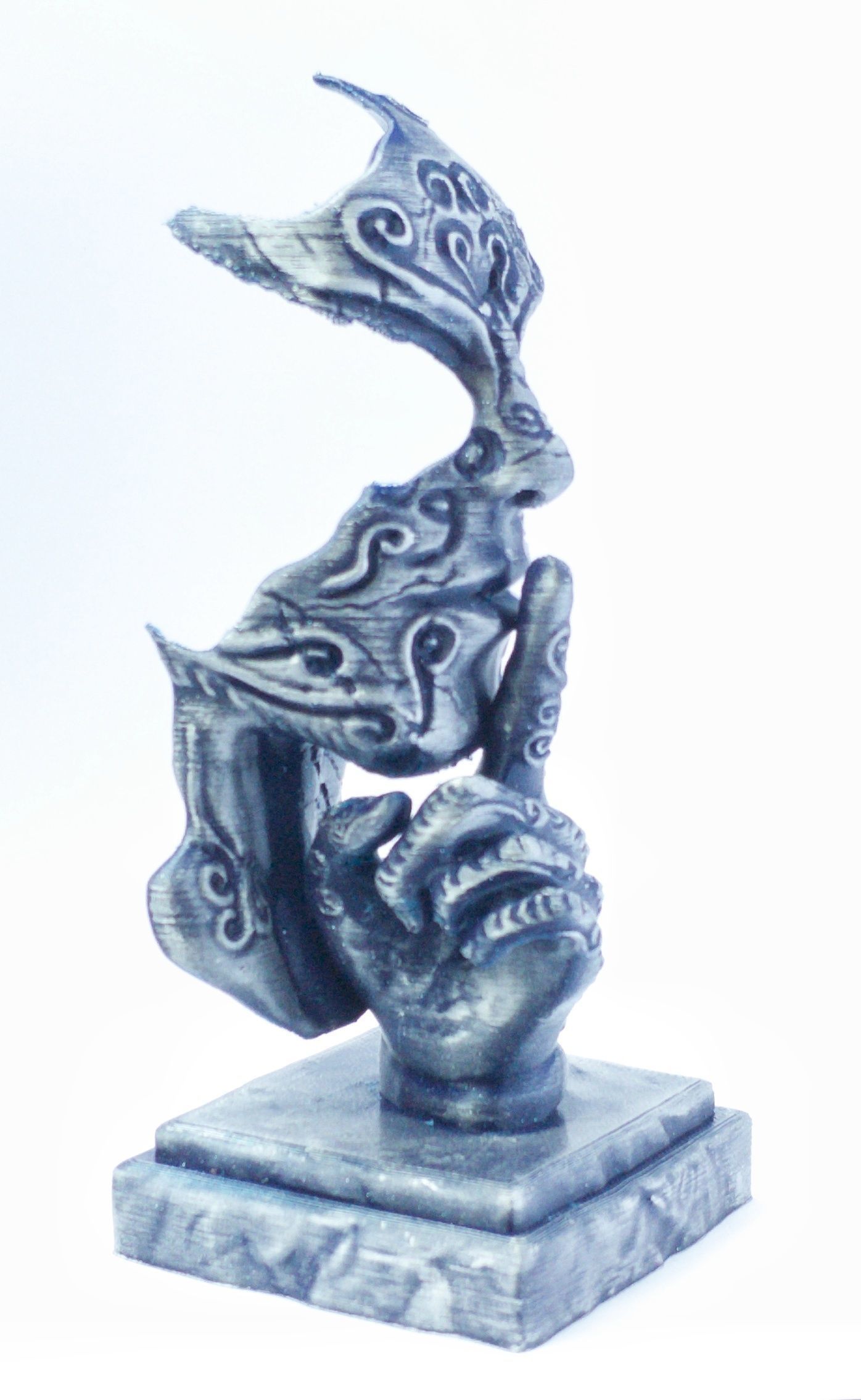 Silente Sculpture Art Decor 3D print model_1