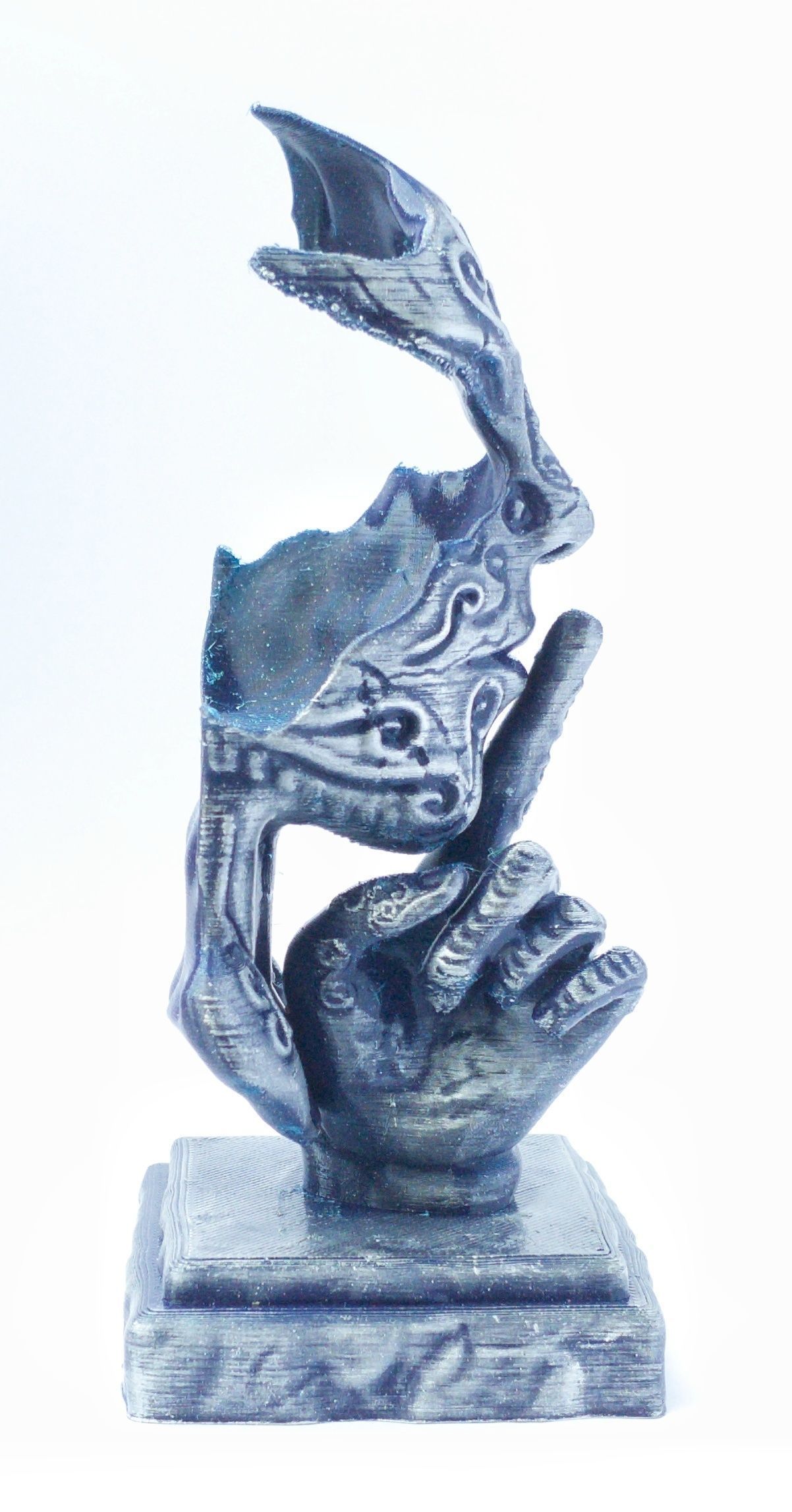 Silente Sculpture Art Decor 3D print model_2