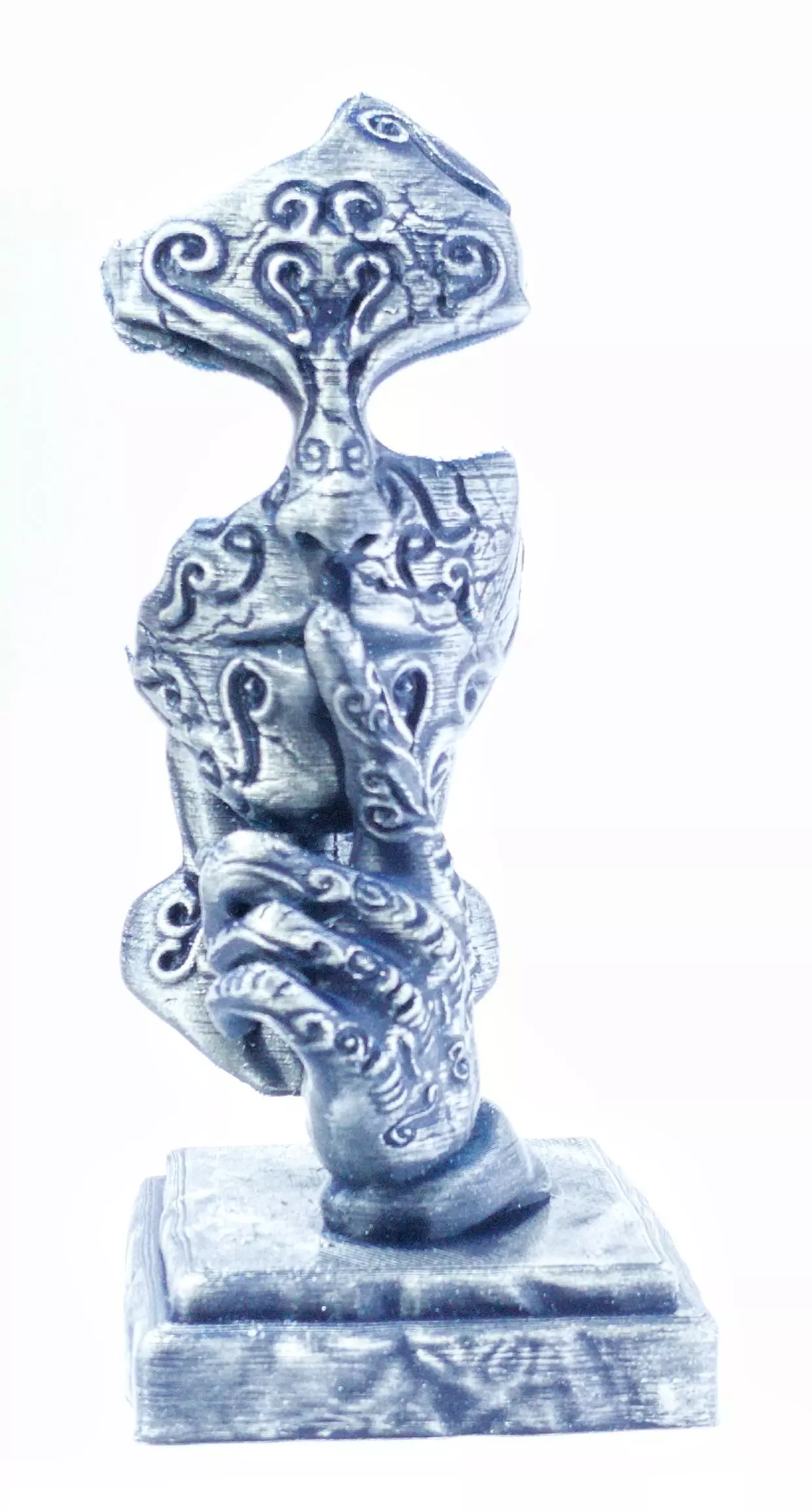 Silente Sculpture Art Decor 3D print model_0