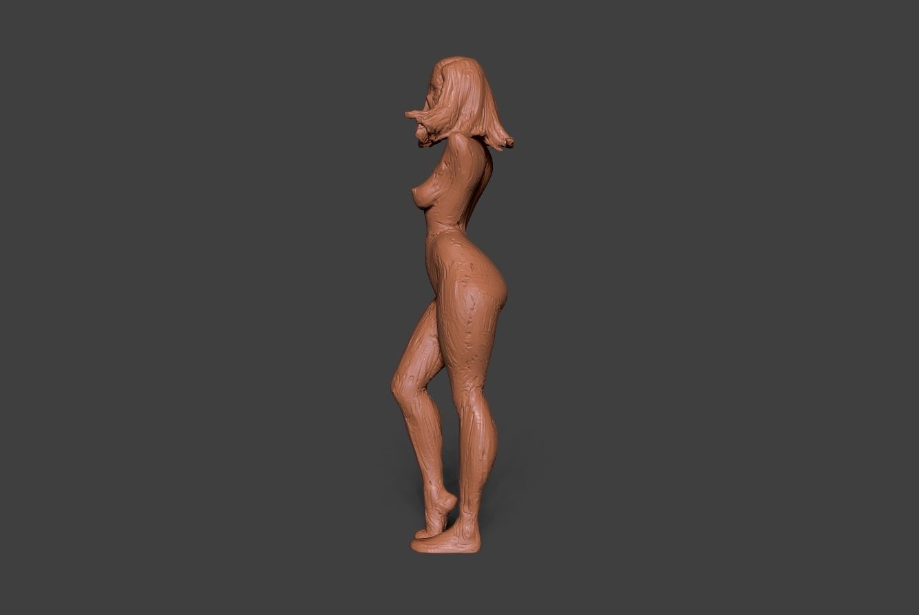 Clay Girl 7 3D print model_2
