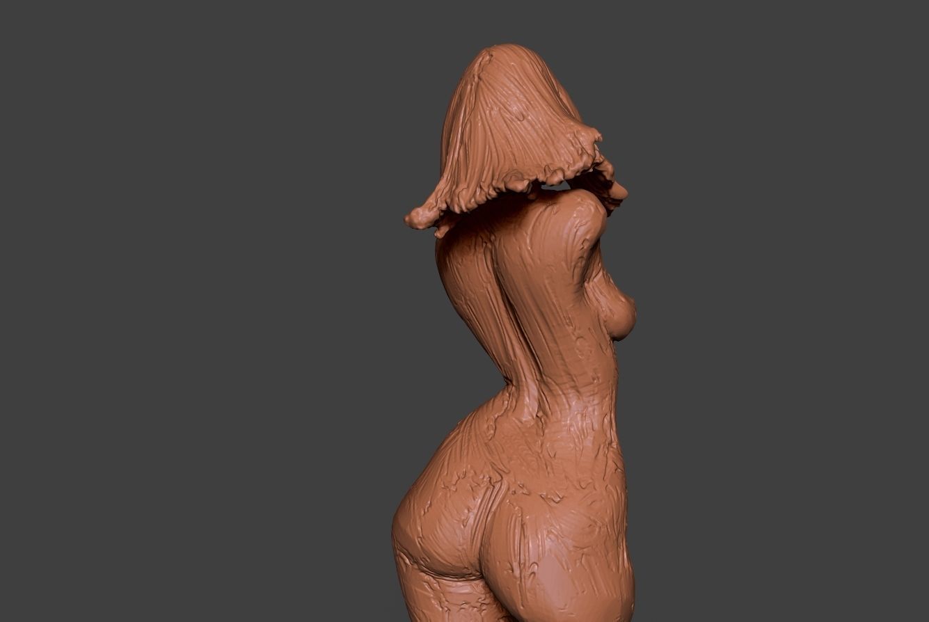 Clay Girl 7 3D print model_14