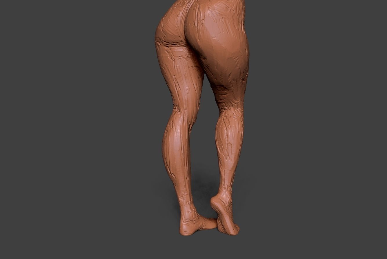 Clay Girl 7 3D print model_17
