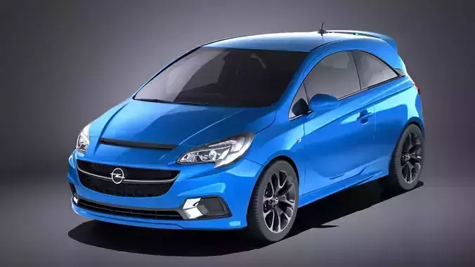 Opel Corsa OPC 2017 VRAY
