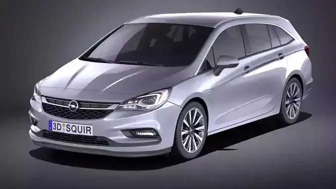 Opel Astra Sports Tourer 2017 VRAY