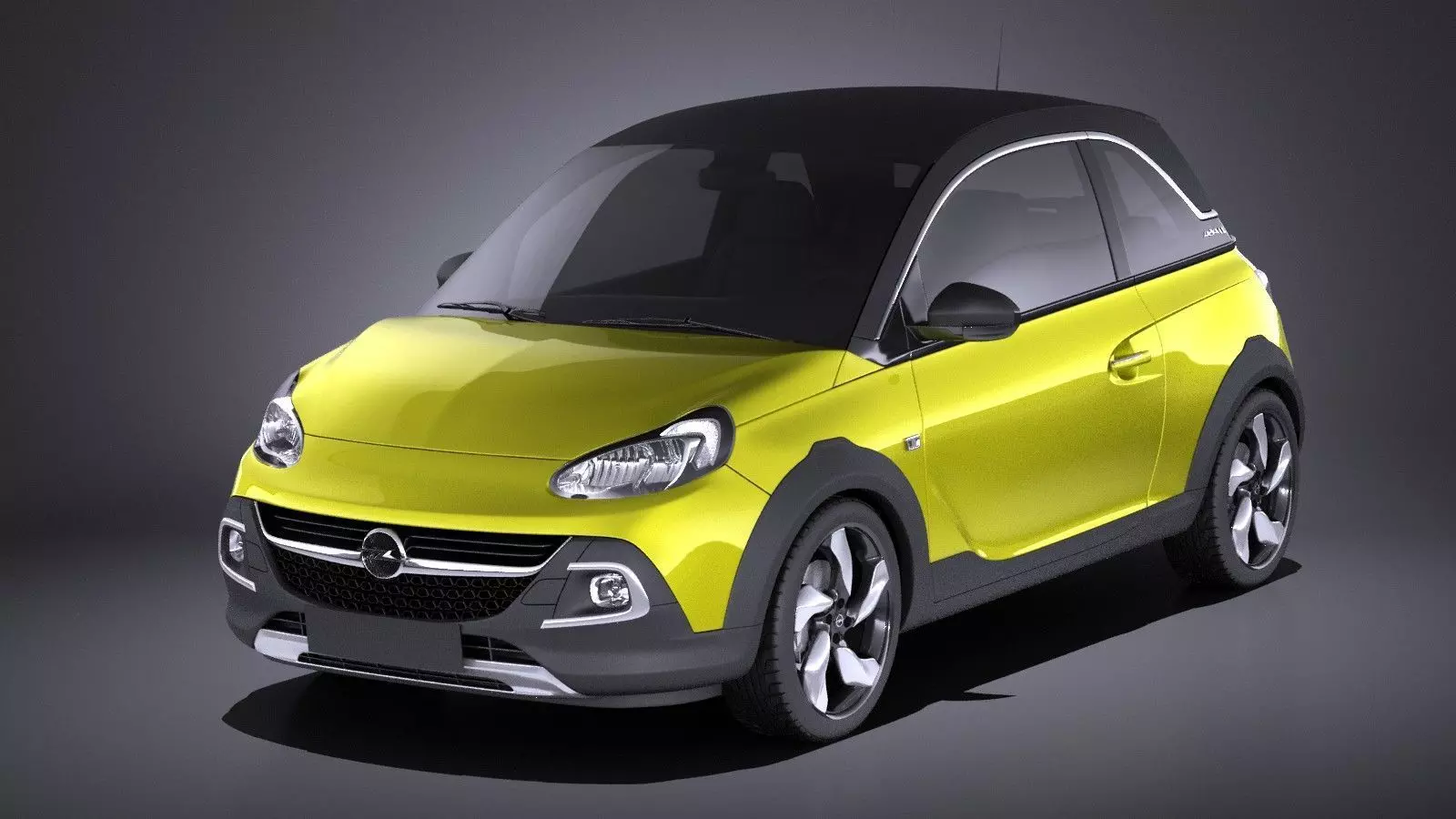 Opel Adam Rocks 2017 VRAY 3D model_0