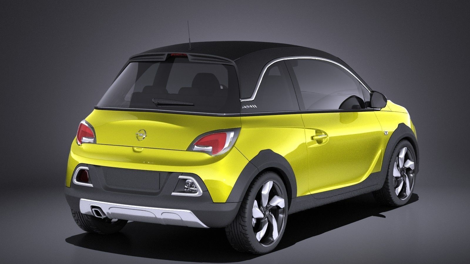 Opel Adam Rocks 2017 VRAY 3D model_5