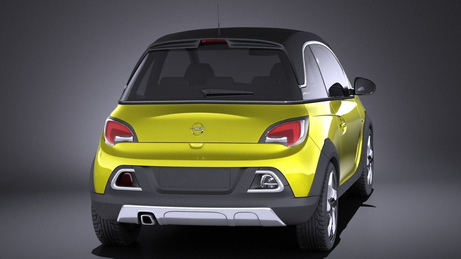 Opel Adam Rocks 2017 VRAY 3D model_4