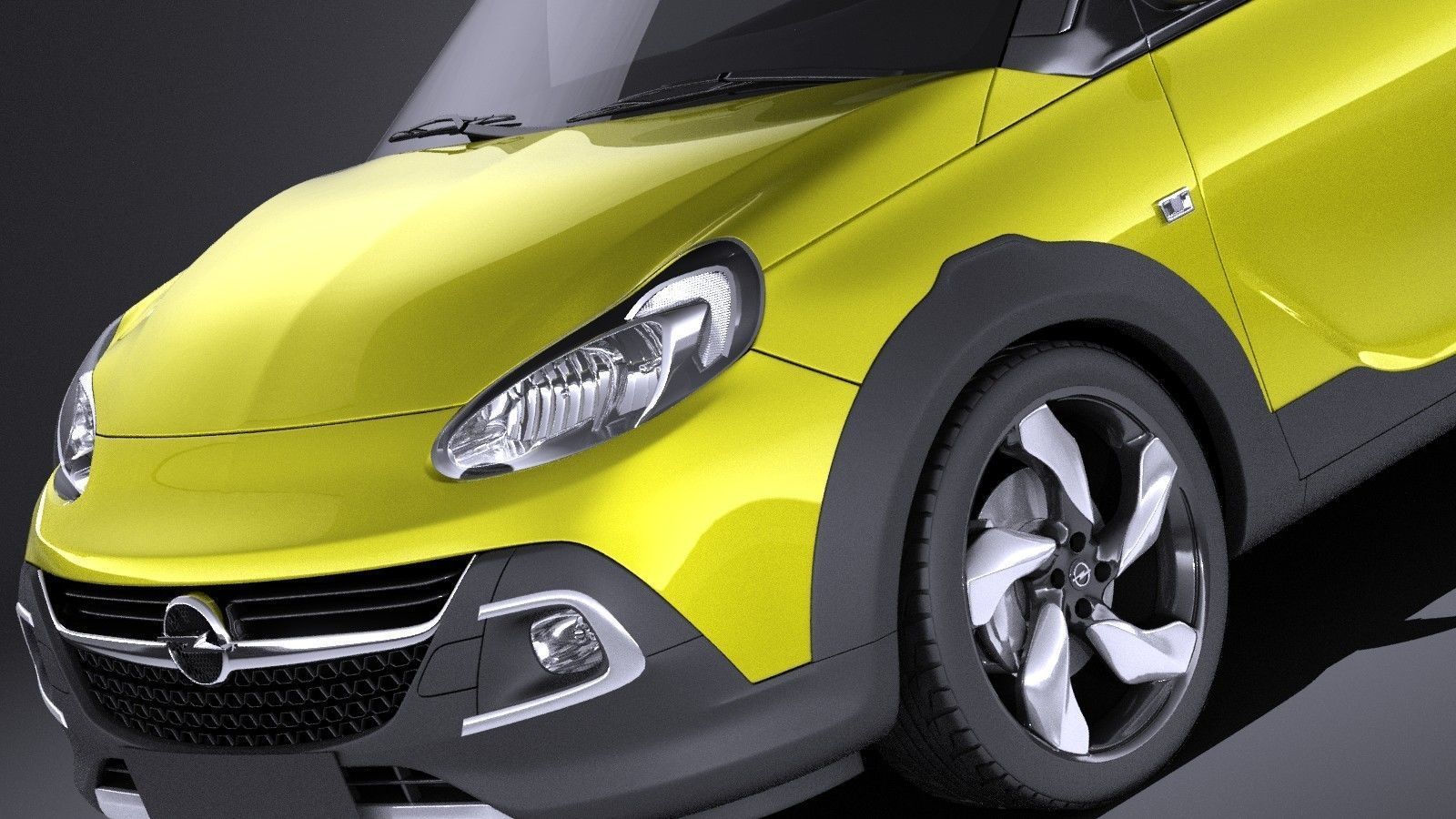 Opel Adam Rocks 2017 VRAY 3D model_2