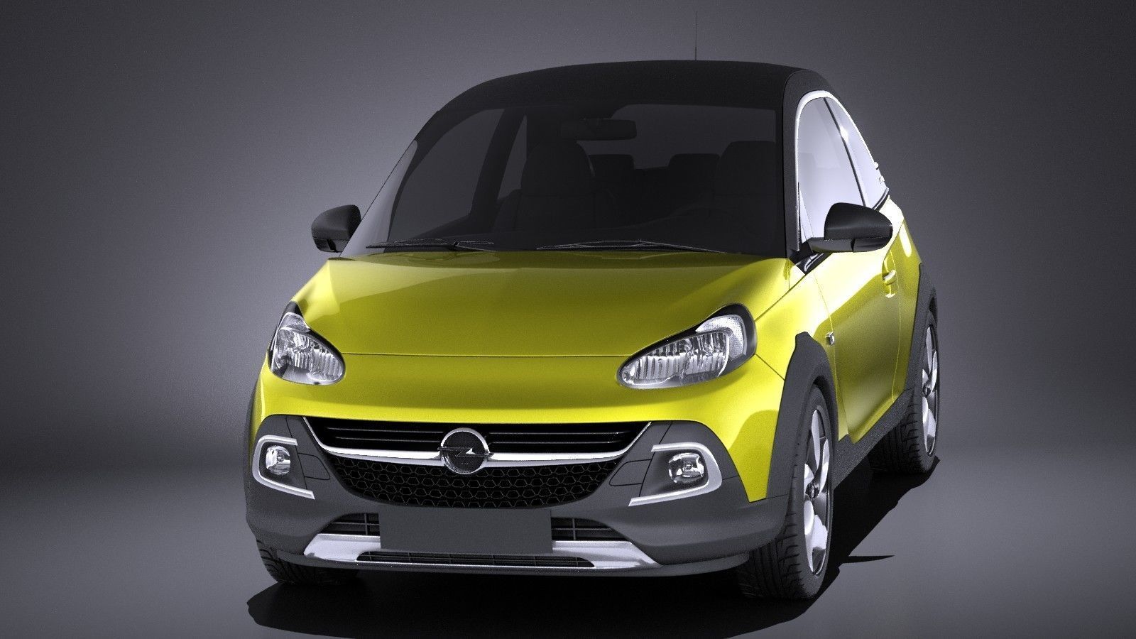 Opel Adam Rocks 2017 VRAY 3D model_1