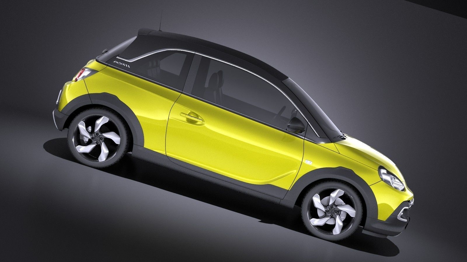 Opel Adam Rocks 2017 VRAY 3D model_6