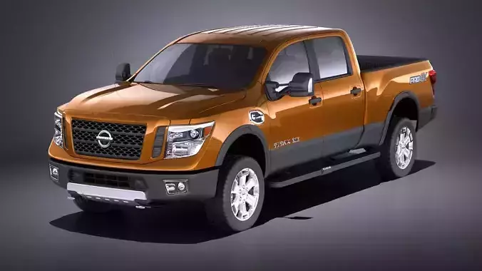 Nissan Titan XD 2018 VRAY