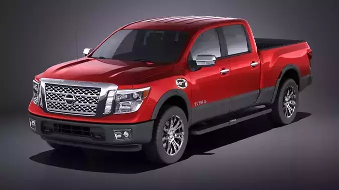 Nissan Titan 2018 VRAY