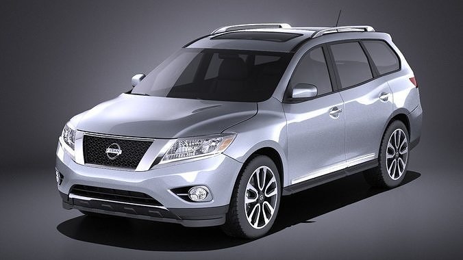 Nissan Pathfinder 2016 VRAY 3D model