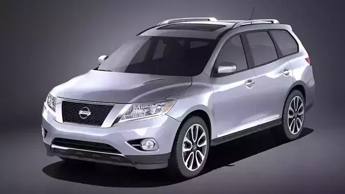 Nissan Pathfinder 2016 VRAY