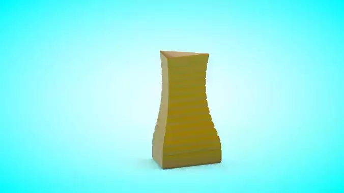 Vase 5 Low-poly 3D model Vase 5 Low-poly 3D model
