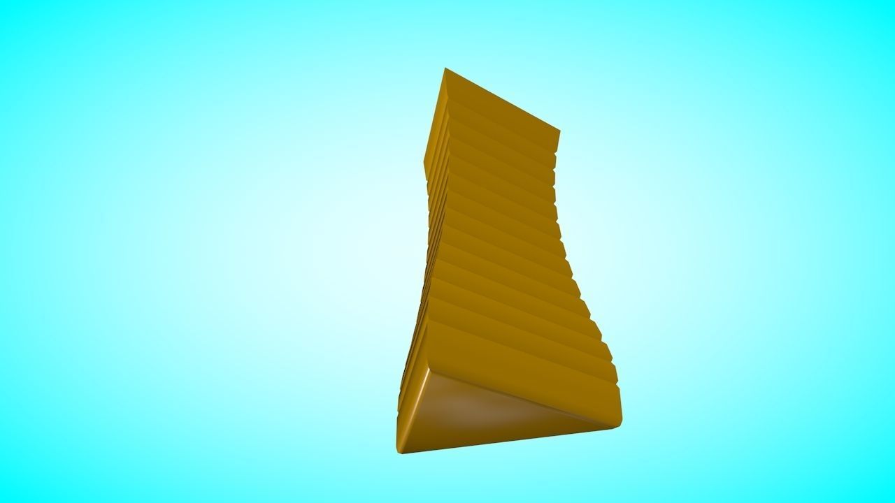 Vase 5 Low-poly 3D model_3