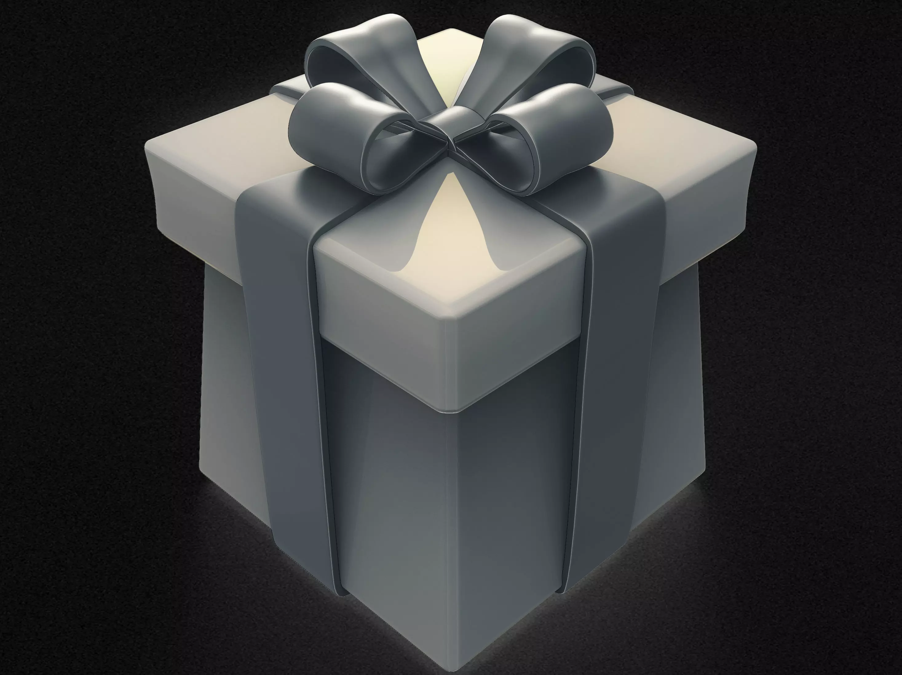 3D Birthday Gift Box 3D model_0