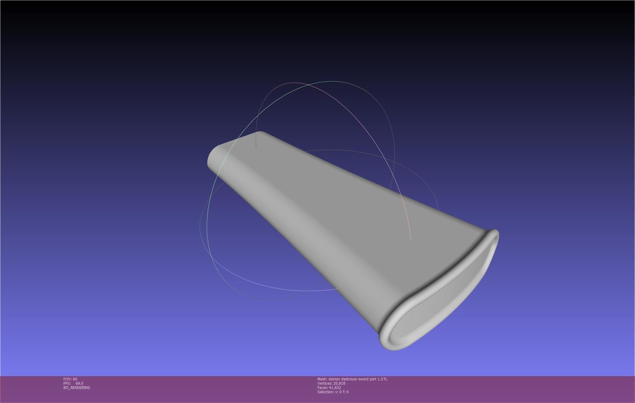 Black Clover Demon Destroyer Sword Printable Assembly 3D print model_82